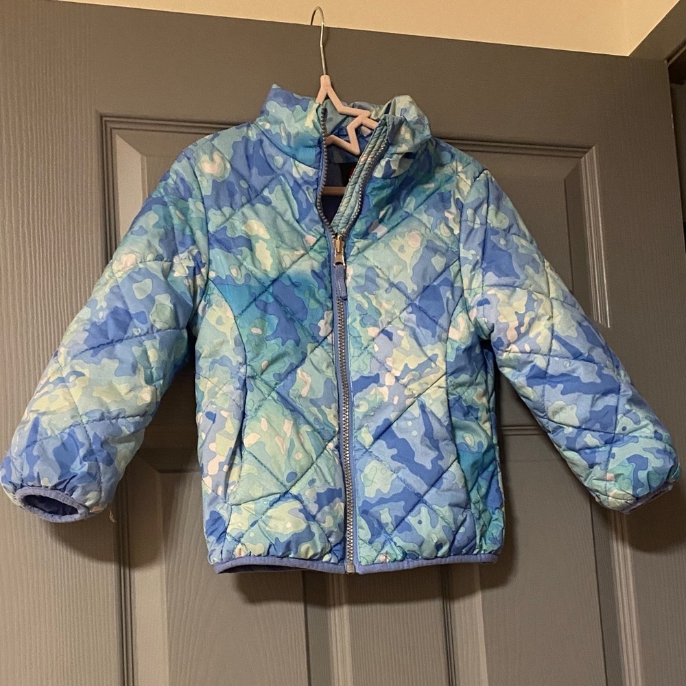 Gerry Weber Kids Aqua and Blue Puffer Jacket